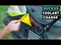 Honda Ruckus 50 - Coolant Change | Mitch's Scooter Stuff