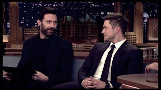 Taron Egerton & Hugh Jackman Funny Moments part 3