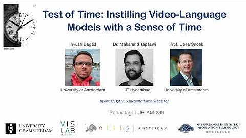 [CVPR 2023] Test of Time: Instilling Video-Language Models with a Sense of Time