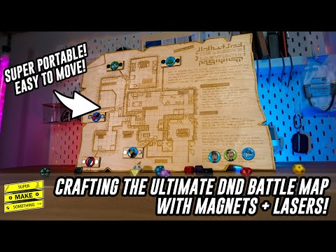 Making the ULTIMATE TTRPG Battle Map! (Feat. MonportLaser!)