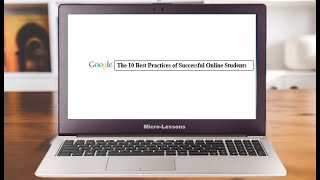 The 10 Best Practices of Successful Online Students