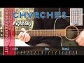 Chvrches - Night Sky | acoustic guitar lesson