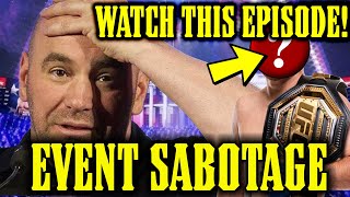 UFC FREEDOM 250 SABOTAGE!?!?! EVENT AT RISK!! LAST MINUTE CHAOS!!!!