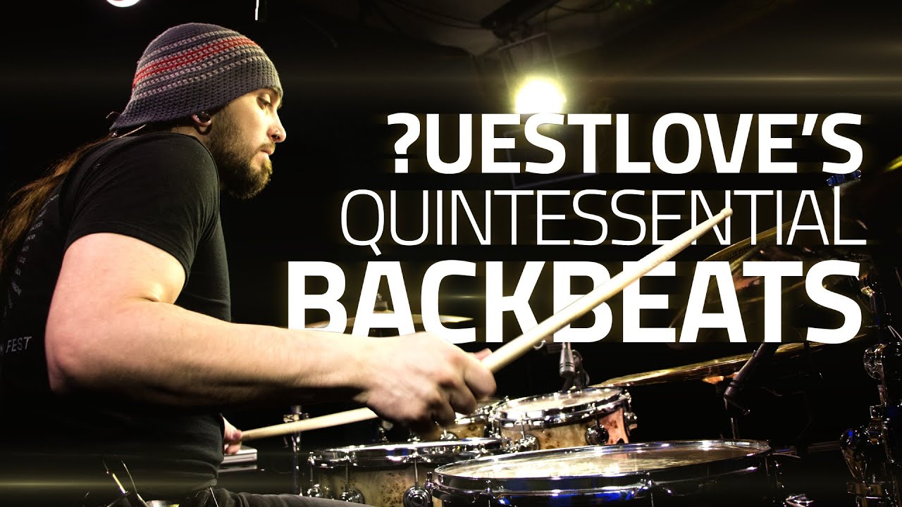 ?uestlove's Quintessential Backbeats - Drum Lesson - YouTube