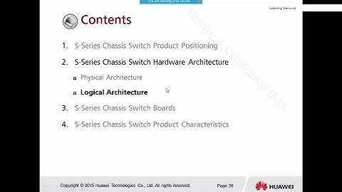 Huawei S Series Modular Switches Introduction
