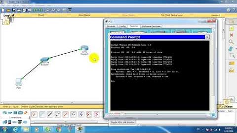 cấu hình mạng cơ bản trong packet tracer (phần 1)