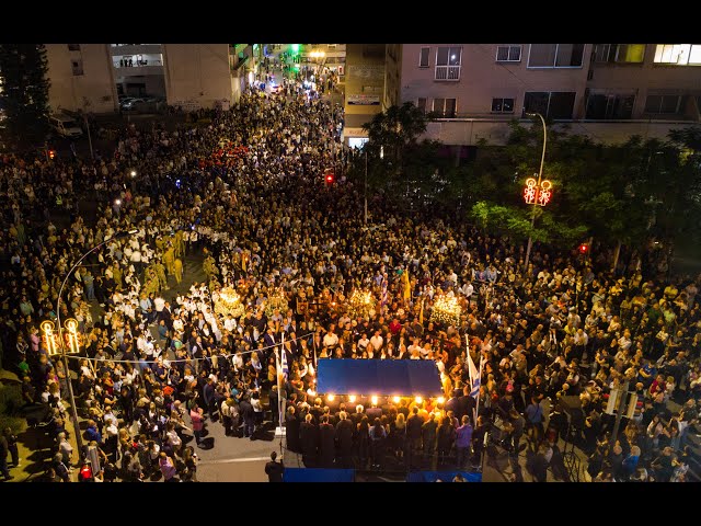 Περιφορά και συνάντηση Επιταφίων στη Λάρνακα 2024 από Drone