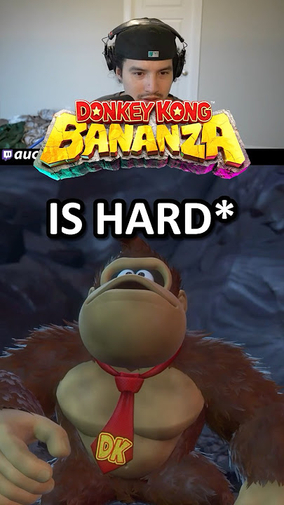 IS THE NEW DK GAME TOO EASY? 🤔🤔💭 #DonkeyKongBananza