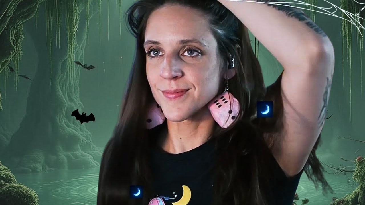 🌙 Tangles & Spells | ASMR Hair Brushing for Relaxation