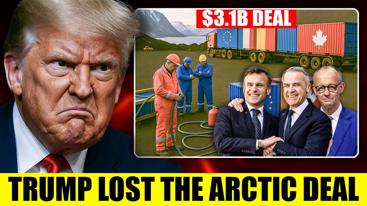 Canada Seals $3.1B Greenland Deal — Trump’s Arctic Dream Shattered