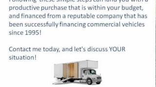 New or Used Moving Truck or Van Financing Tips! Buying Moving Truck For Sale? 3 Steps To