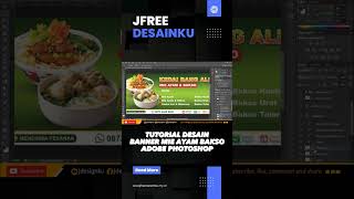 Tutorial desain banner adobe photoshop
