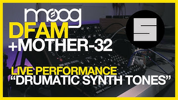 Moog DFAM & Mother-32 | “Drumatic Synth Tones”: Percussion & Bass Technique with the DFAM