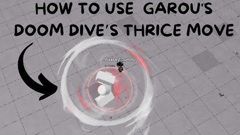 How to use Garou