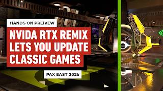 We show you how NVIDIA RTX Remix can upgrade your classic games with Quake III - PAX East 2026 screenshot 3