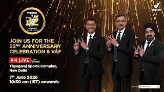 Join Us for the 22nd Anniversary Celebration & VAF | 7 June 2026 | 10:30 AM (IST) Onwards