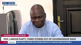 PDP, Labour Party, Three Others Out Of Governorship Race In Osun State