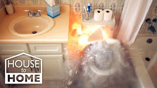 Exploding Toilets — More Likely Than You Think | House to Home
