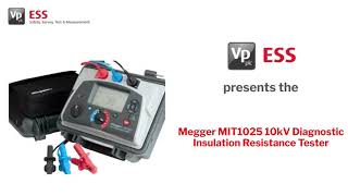 Megger MIT1025 10kV Diagnostic Insulation Resistance Tester