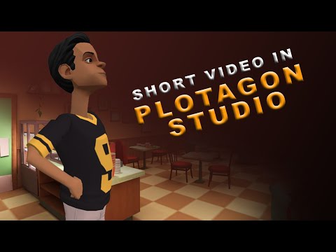 Short Scene Created By Plotagon Studio | How to create a 3d animation in plotagon studio.