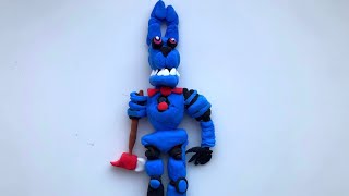 SCRAP WITHERED BONNIE | СЛОМАННЫЙ БОННИ | Чудеса лепки | лепка из пластилина |