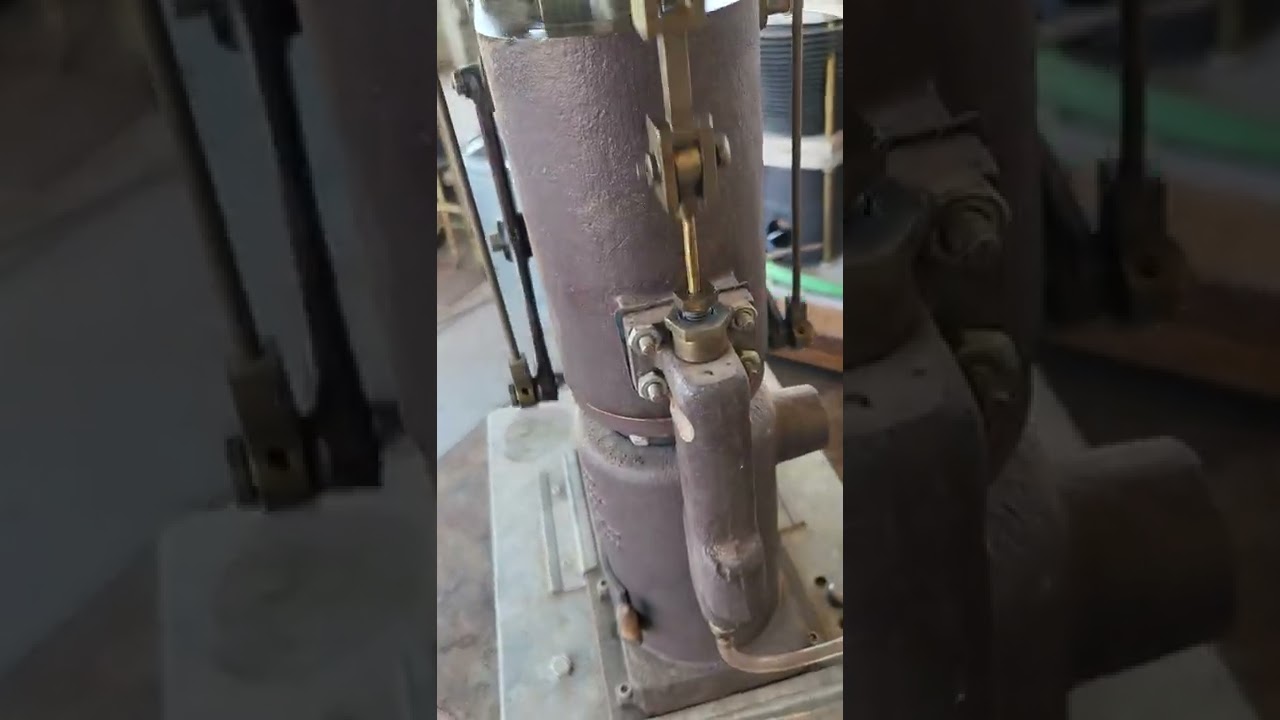 American Machine model Hot air engine