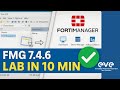 Install FortiManager 7.4.6 on EVE-NG Community | Complete Step-by-Step Lab Guide (2025)