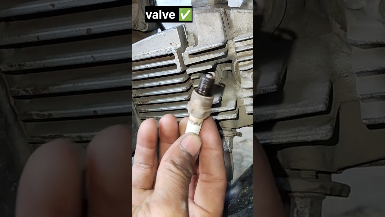 valve preure check splender engine 