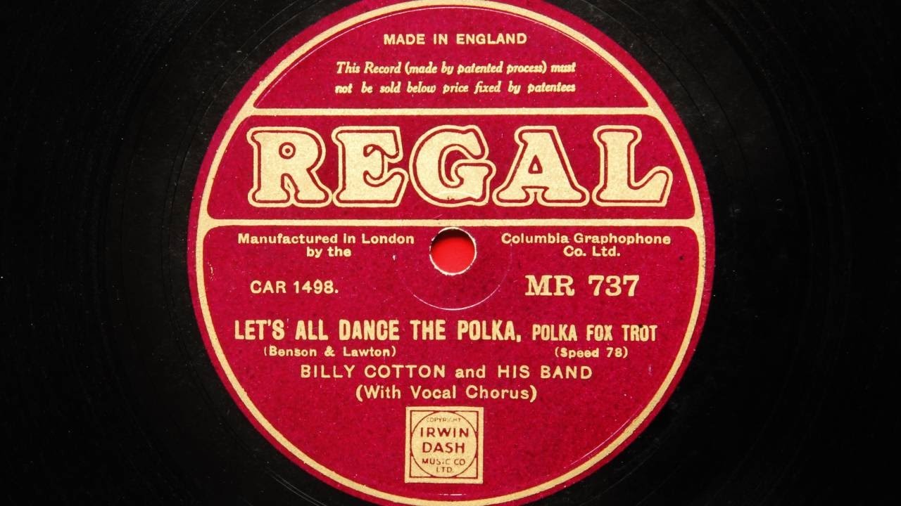 Billy Cotton and His Band - Let's All Dance The Polka - YouTube