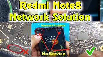 Redmi note 8 network📶 problem Redmi note 8 network solution | #mobilerepairing