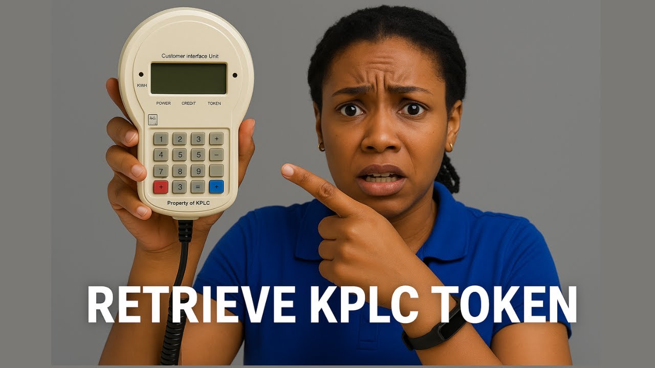 How To Retrieve KPLC Token Message FAST | How To Get Kplc Token Message ...