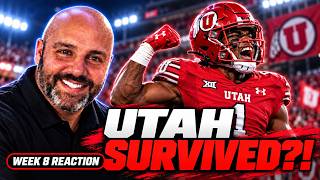 Week 8 Reaction | Utah Just Took Control of the Big 12! Is a Playoff Run Coming