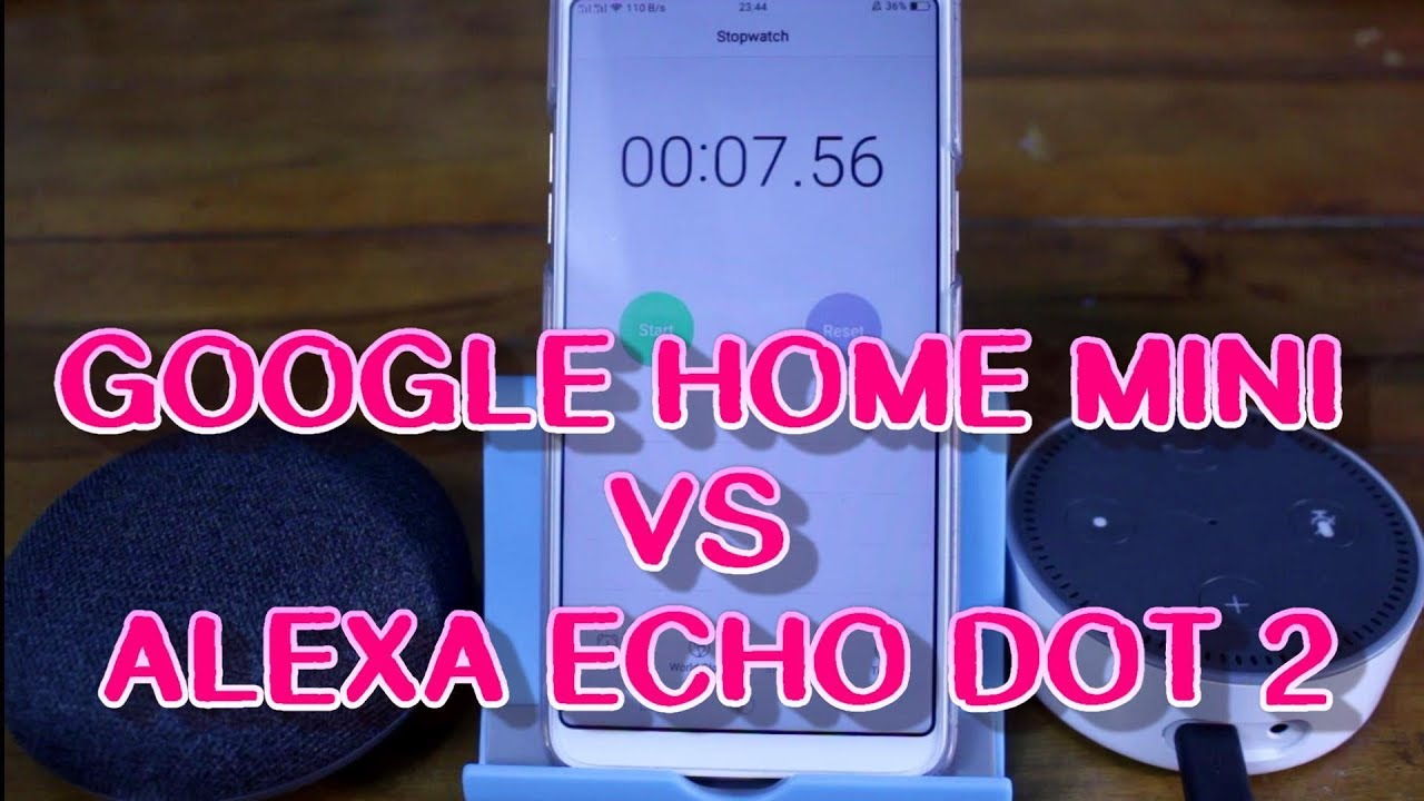 Google Home Mini VS Alexa Echo Dot 2, Mana Yang Lebih Baik? YouTube
