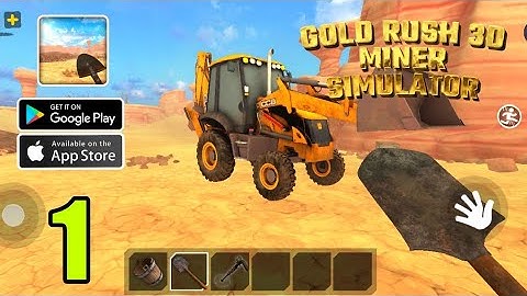 Tractor Repairing | Gold Rush Miner Simulator 3D Gameplay Part-1 (Android, iOS)