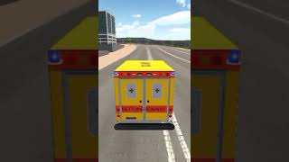 ambulance gadi game video#short video screenshot 2