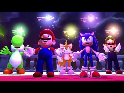 Mario u0026 Sonic at the Sochi 2014 Olympic Winter Games - Full Game Walkthrough