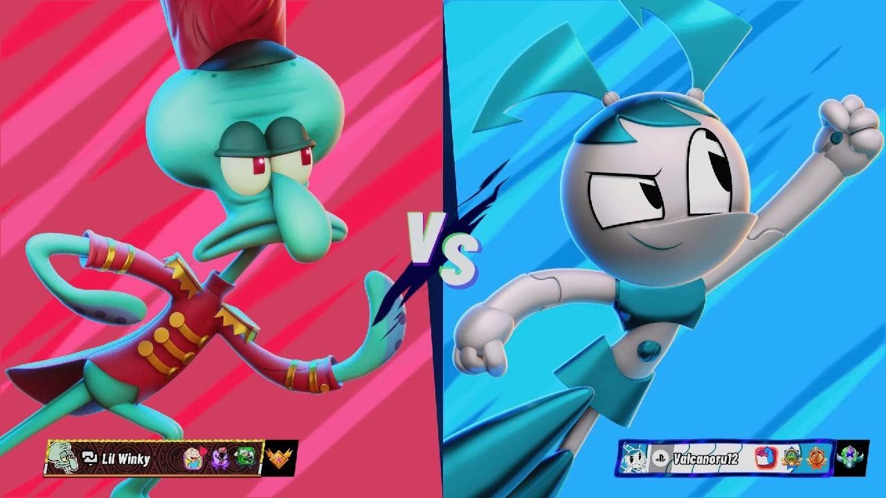 Squidward Destroys Me Cuz I Hate Him - Nickelodeon All-Star Brawl 2