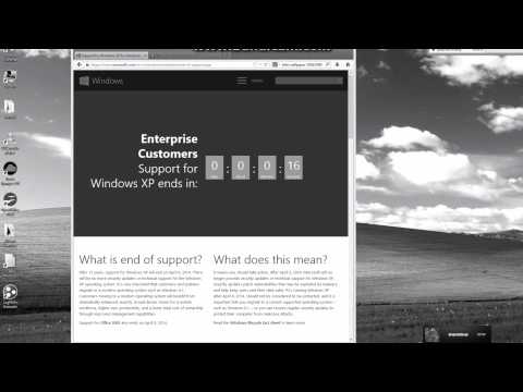 END OF WINDOWS XP SUPPORT : FINAL SECONDS
