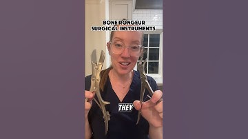 Let’s talk about more surgical instruments!  #surgery #rongeur #spinesurgery #surgicaltech