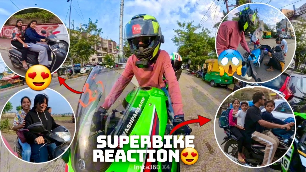 Taking Loud SuperBike In Market 🔥| Crazy Market Reaction On Loud ZX10R😍