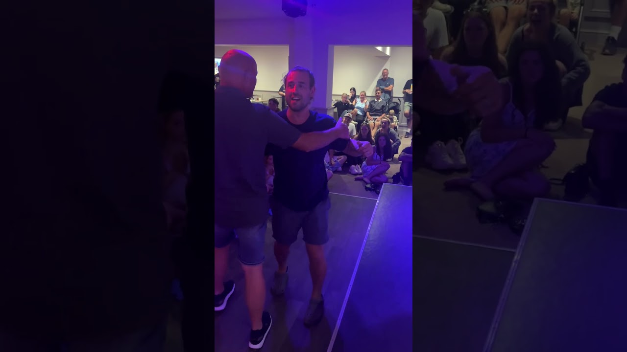 Hypnotised into dancing with a random man 