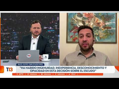 Interview with PPD Deputy and President, Raúl Soto - T13 Night