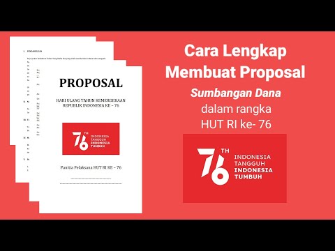 Proposal Permohonan Bantuan Dana | Cara Lengkap Membuat Proposal