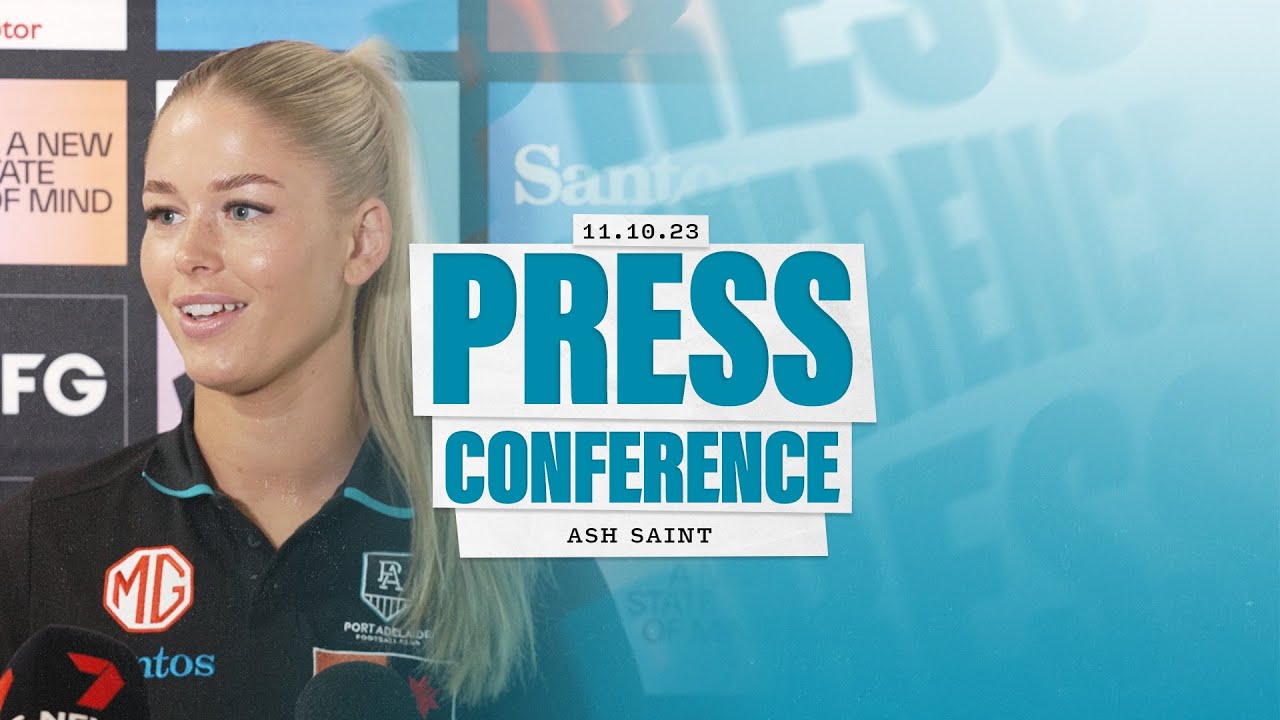 Ash Saint press conference 11 October YouTube