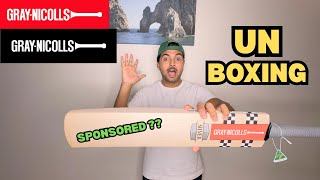 UNBOXING Gray Nicolls Cricket Gear! | SPONSORSHIP 🙈🤩