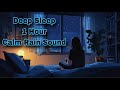 Heavy Rain on Window for Sleep (1 Hour, No Music, Relaxing Sounds)