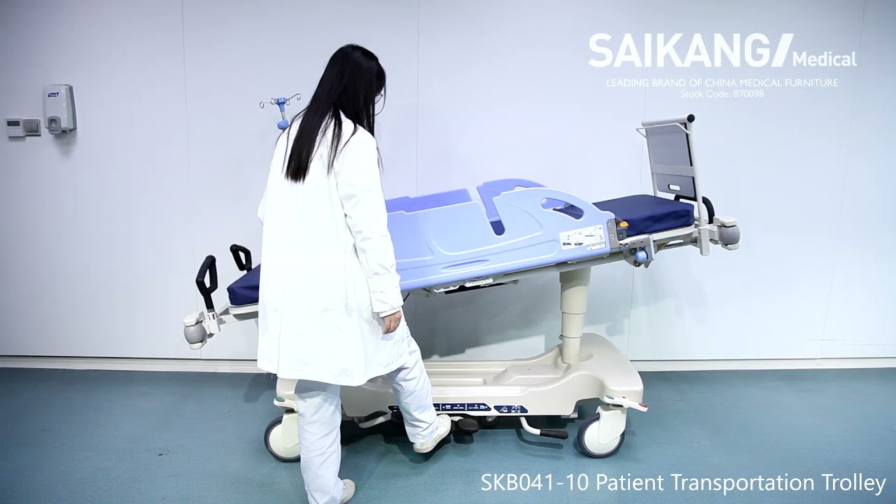 SKB041-10 Patient Transportation Trolley