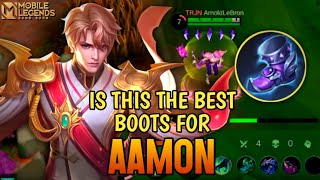 HOW EFFECTIVE ARCANE BOOTS IS | AAMON MOBILE LEGENDS BANG BANG