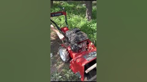 Máy cày xới đất mini máy làm cỏ nông nghiệp máy vun luống tạo rãnh đa năng #automobile #farming