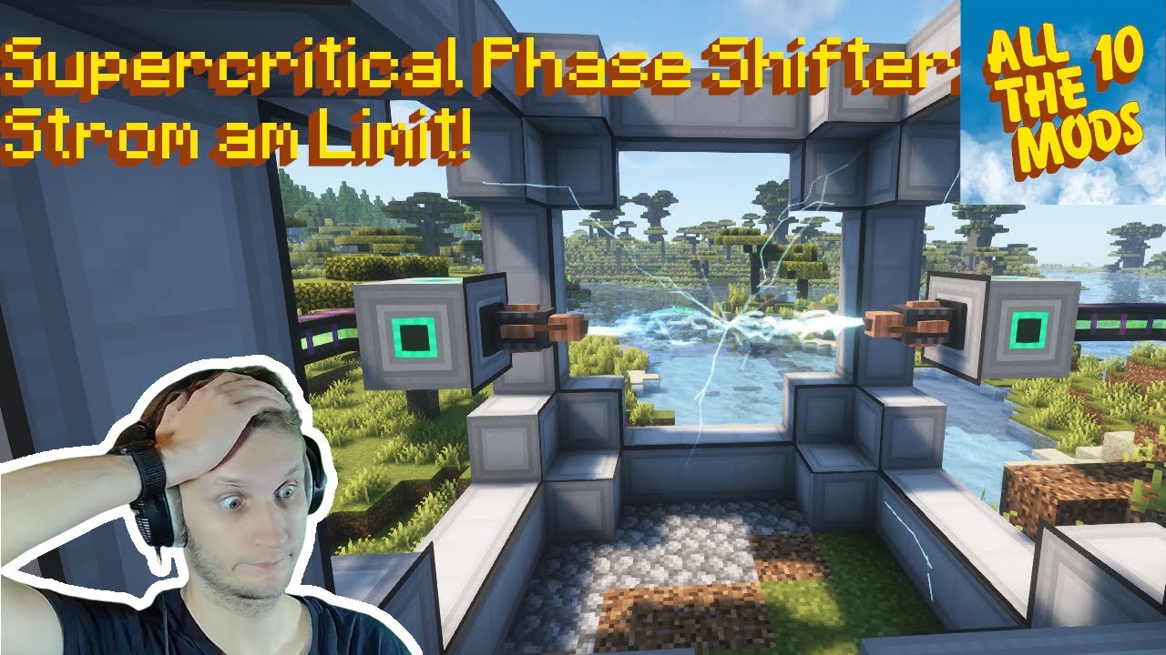 Antimatter & Energienot: Der Supercritical Phase Shifter! | Minecraft All the Mods 10 (ATM 10)